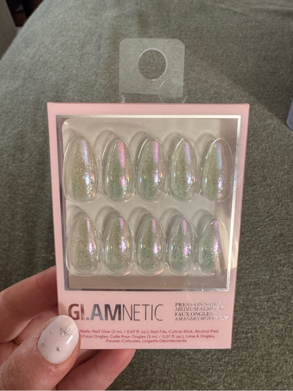 Glamnetic stardust press on nails